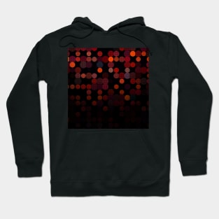 Abstract Digital Art Red Hoodie